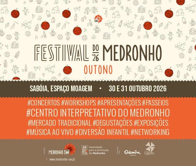 Festival do Medronho 2026, Sabóia, 30 e 31 de outubro